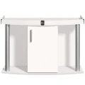 Szafka pod Akwarium Profilowane Owalne Comfort 120x40x67cm Biała