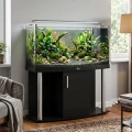Szafka pod Akwarium Profilowane Owalne Comfort 120x40x67cm Czarna