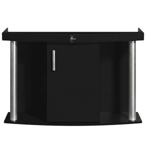 Szafka pod Akwarium Profilowane Owalne Comfort 120x40x67cm Czarna