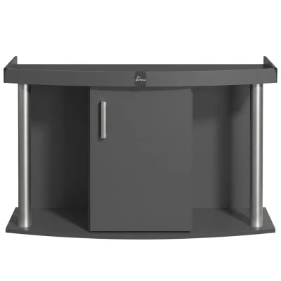 Szafka pod Akwarium Profilowane Owalne Comfort 120x40x67cm Grafit