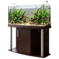 Szafka pod Akwarium Profilowane Owalne Comfort 120x40x67cm Wenge