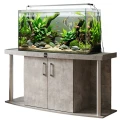 Szafka pod Akwarium Profilowane Owalne Comfort 150x50x67cm Beton