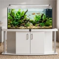 Szafka pod Akwarium Profilowane Owalne Comfort 150x50x67cm Biała