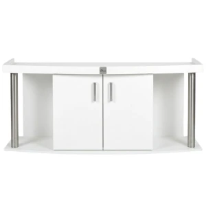 Szafka pod Akwarium Profilowane Owalne Comfort 150x50x67cm Biała