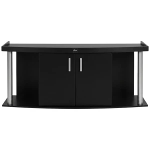 Szafka pod Akwarium Profilowane Owalne Comfort 150x50x67cm Czarna