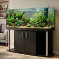 Szafka pod Akwarium Profilowane Owalne Comfort 150x50x67cm Czarna