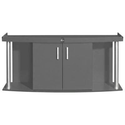 Szafka pod Akwarium Profilowane Owalne Comfort 150x50x67cm Grafit