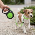 Smycz Flexi Classic Neon S Taśma 5m 15kg Zielona Odblaskowa Bezpieczna