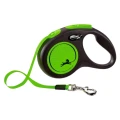 Smycz Flexi Classic Neon S Taśma 5m 15kg Zielona Odblaskowa Bezpieczna