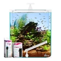 Diversa Zestaw Akwarystyczny Startowy dla Początkujących 30l nanoLED 30x30x35 LED 6,7W BIAŁE z Filtrem Grzałką