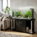 Szafka pod Akwarium Proste Comfort 150x50x67cm Czarna