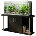 Szafka pod Akwarium Proste Comfort 150x50x67cm Czarna