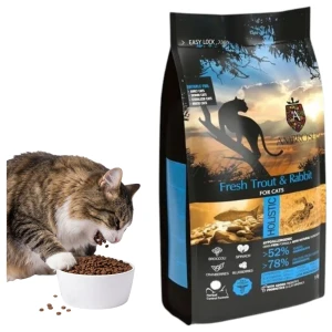 Ambrosia Cat Fresh  Holistyczna Karma Dla Kotów Trout Rabbit 5KG Pstrąg Królik Bezzbożowa 