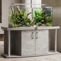 Szafka pod Akwarium Profilowane Owalne Comfort 160x60x67cm Beton