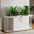 Szafka pod Akwarium Profilowane Owalne Comfort 160x60x67cm Biała
