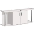 Szafka pod Akwarium Profilowane Owalne Comfort 160x60x67cm Biała