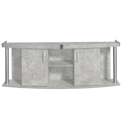 Szafka pod Akwarium Profilowane Owalne Comfort 200x60x67cm Beton