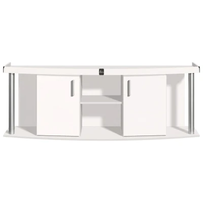 Szafka pod Akwarium Profilowane Owalne Comfort 200x60x67cm Biała