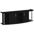 Szafka pod Akwarium Profilowane Owalne Comfort 200x60x67cm Czarna