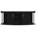 Szafka pod Akwarium Profilowane Owalne Comfort 200x60x67cm Czarna