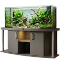Szafka pod Akwarium Profilowane Owalne Comfort 200x60x67cm Grafit
