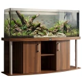 Szafka pod Akwarium Profilowane Owalne Comfort 200x60x67cm Orzech