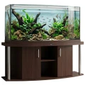 Szafka pod Akwarium Profilowane Owalne Comfort 200x60x67cm Wenge