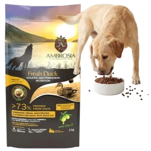 Ambrosia Adult Sensitive Karma Pies Świeża Kaczka Bezzbożowa Alergia 5kg