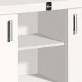 Szafka pod Akwarium Profilowane Owalne Comfort 200x80x67cm Biała