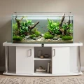 Szafka pod Akwarium Profilowane Owalne Comfort 200x80x67cm Biała