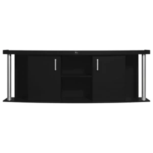 Szafka pod Akwarium Profilowane Owalne Comfort 200x80x67cm Czarna
