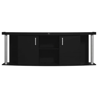 Szafka pod Akwarium Profilowane Owalne Comfort 200x80x67cm Czarna