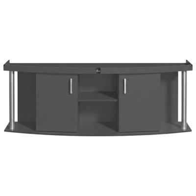 Szafka pod Akwarium Profilowane Owalne Comfort 200x80x67cm Grafit