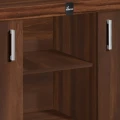 Szafka pod Akwarium Profilowane Owalne Comfort 200x80x67cm Orzech