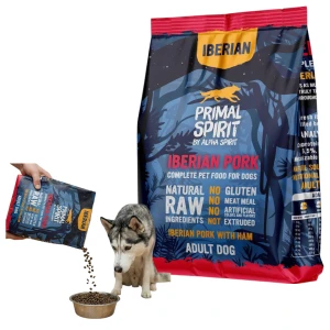 Primal Spirit Iberian Pork Monobiałkowa Karma Sucha Półmiękka Wieprzowina 70% 1kg