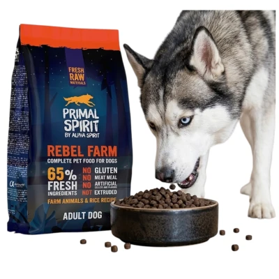 Primal Spirit Karma Drobiowa dla Psów Rebel Farm 65% 1kg