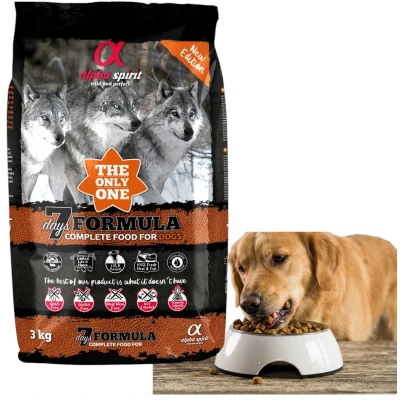 ALPHA SPIRIT Karma Półwilgotna dla Psów 7 Days Menu 3kg