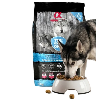 ALPHA SPIRIT Karma Półwilgotna dla Psów Wild Fish Treserki Smaczki 3kg