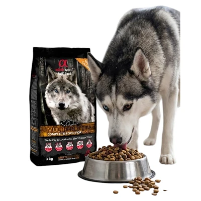 ALPHA SPIRIT Karma Półwilgotna dla Psów Multiprotein Treserki Smaczki 3kg