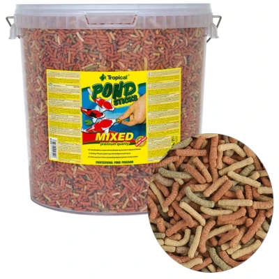 Tropical Pond Sticks Mixed 21L - pokarm dla ryb hodowanych w oczku wodnym