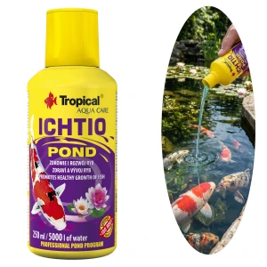 TROPICAL ICHTIO POND 250ml - preparat dla prawidłowego rozwoju i zdrowia ryb w oczkach wodnych