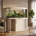 Szafka pod Akwarium Profilowane Owalne Comfort 120x40x67cm Szampański