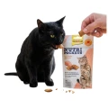 GimCat Nutri Pockets CHEESE Przysmak Smaczek Przekąska dla Kota Poduszeczki z Nadzieniem z Serem i Tauryną 60g