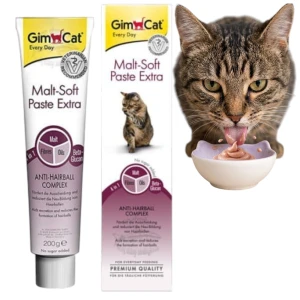 GimCat MALT SOFT EXTRA Pasta odkłaczająca dla kotów 200g