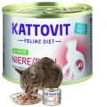 Kattovit Renal z Indykiem Karma dla Kotów Wspomagająca Pracę Nerek 185g