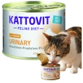 Kattovit Urinary z Kurczakiem Karma dla Kotów Wspomagająca Układ Moczowy 185ml