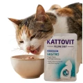 Kattovit Gastro Karma dla Kotów z Kaczką i Ryżem Wspomaga Układ Pokarmowy 85g