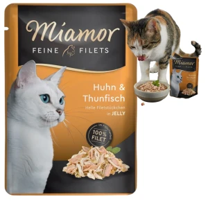 Miamor Karma Mokra Feine Filets Kurczak z Tuńczykiem 100g