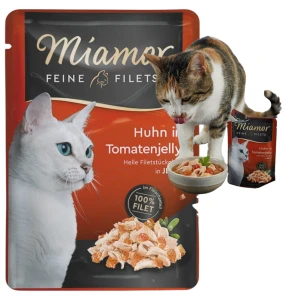Miamor Karma Mokra Feine Filets Kurczak z Galaretką Pomidorową 100g