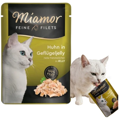 Miamor Karma Mokra Feine Filets Kurczak z Galaretką Drobiową 100g